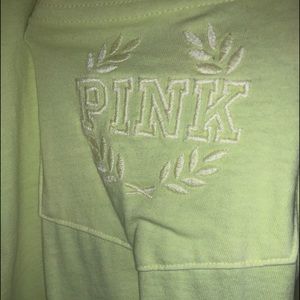 PINK yellow hoodie